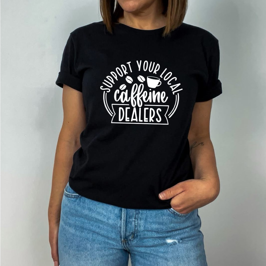 Bella Canvas Black Graphic Short Sleeve Tee